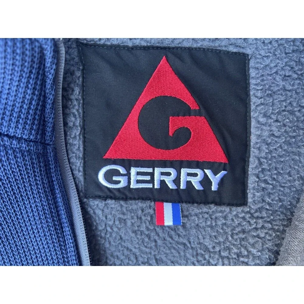 Gerry Basecamp Fleece Sherpa Lined Rib Knit Waffle Heavy Jacket Mens XL 1047676